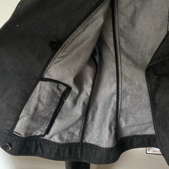 Talbots Jean Jacket Size 12 - Picture 8 of 11